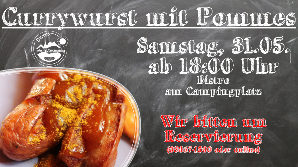 Currywurst mit Pommes Plakat online310525
