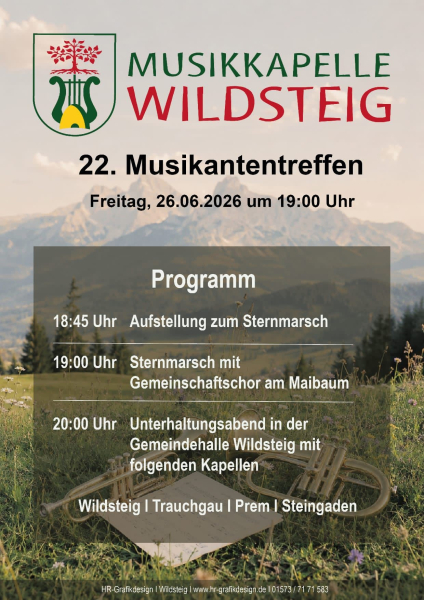 Musikantentreffen Wildsteig