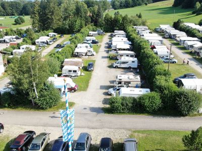 Camping Stellplätze für Wohnwagen und Wohnmobile in Rottenbuch